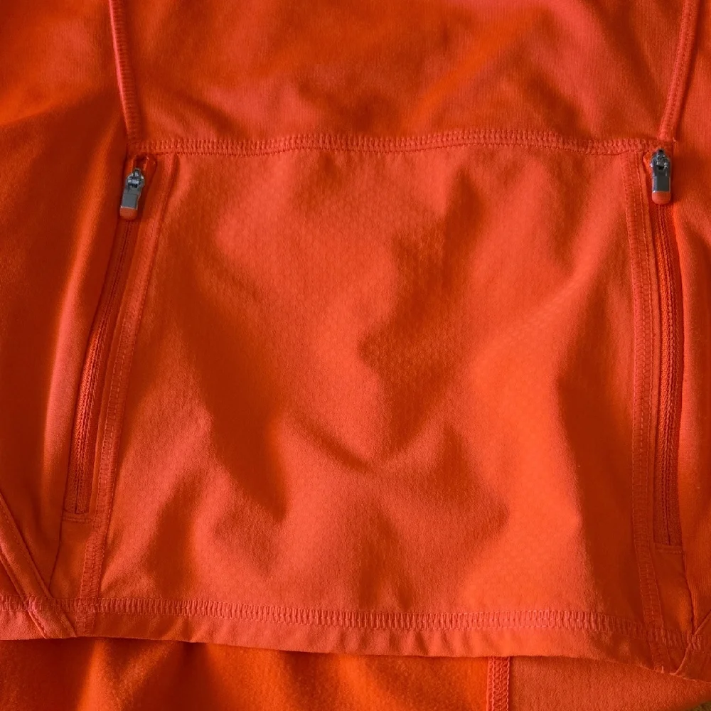 Athleta Vibrant Orange Hoodie - Picture 5 of 6